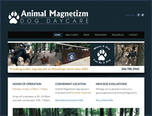 Tablet Screenshot of animalmagnetizm.com